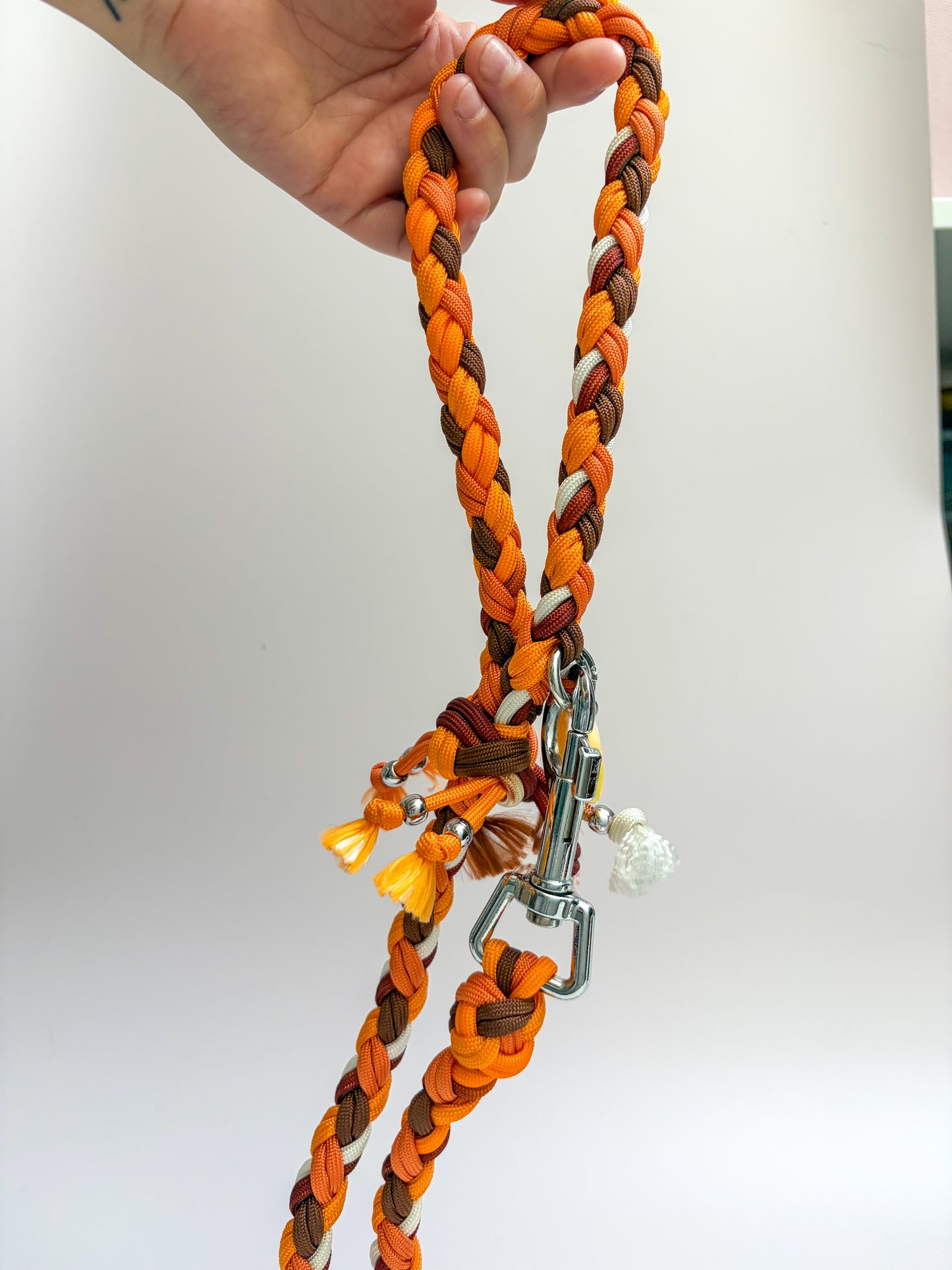 Ensemble collier laisse assortie