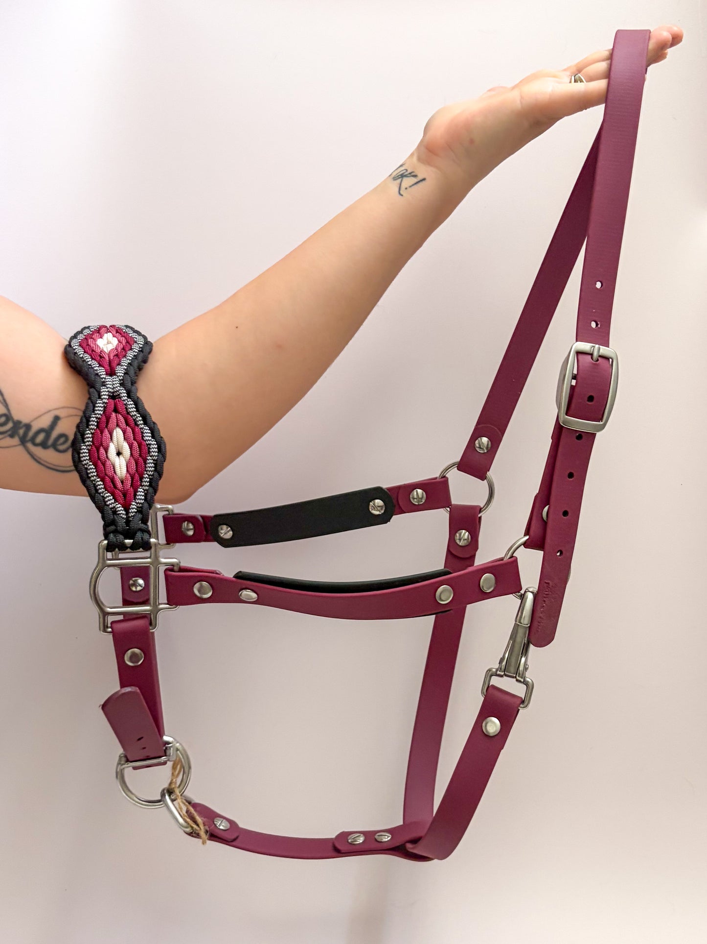 Licol Jörmungand Bordeaux Cheval
