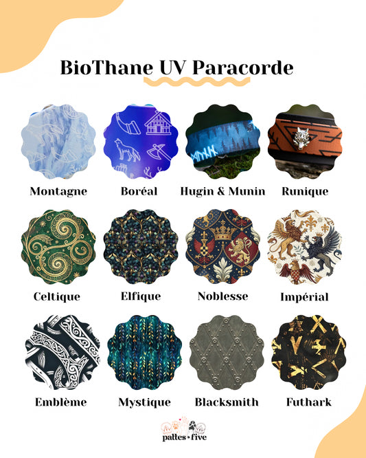 Harnais UV Paracorde