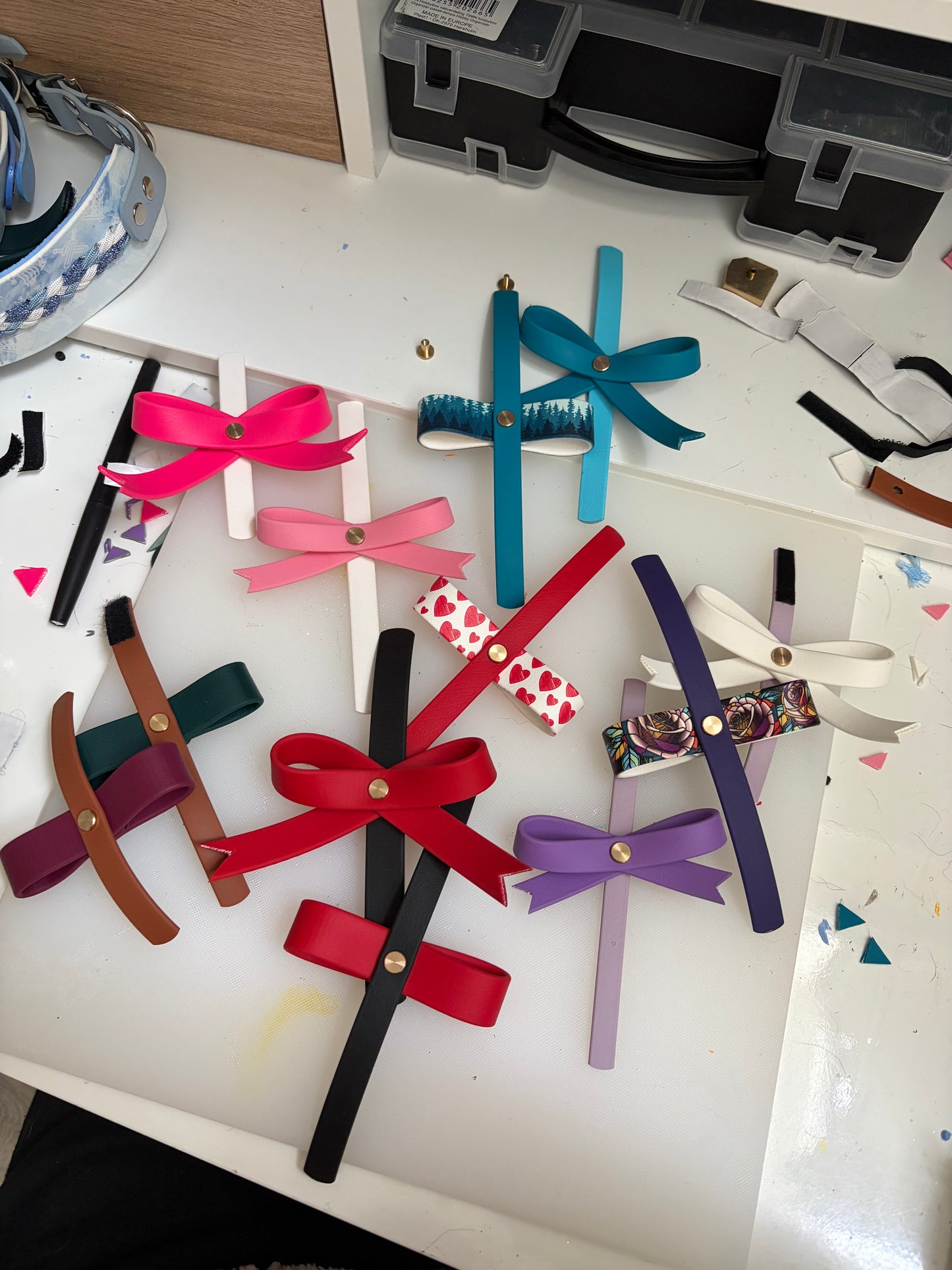 Nœud en BioThane 🎀 Édition Saint Valentin 💘